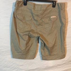 Tan Calvin Klein Jean Shorts